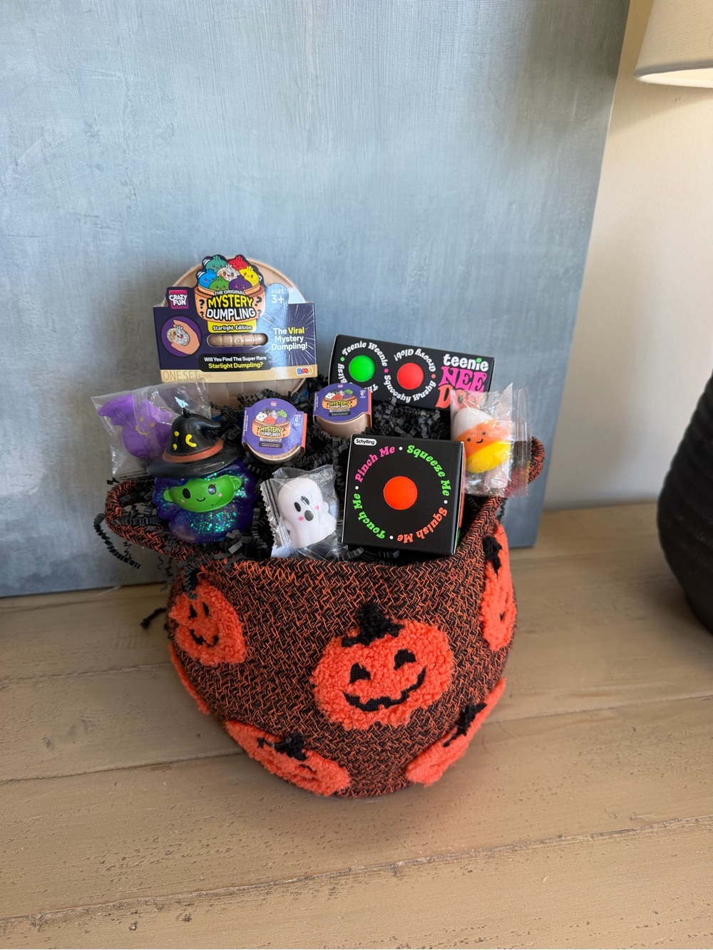 Halloween NeeDoh & RMS Mystery Dumpling Boo Basket